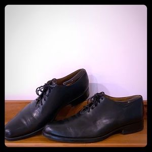 Black John Fluevog Men’s Lace Up Dress Shoes